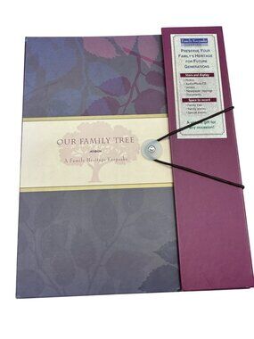 Our Family Tree Family Heritage Keepsake Album For Photos & Memories READ